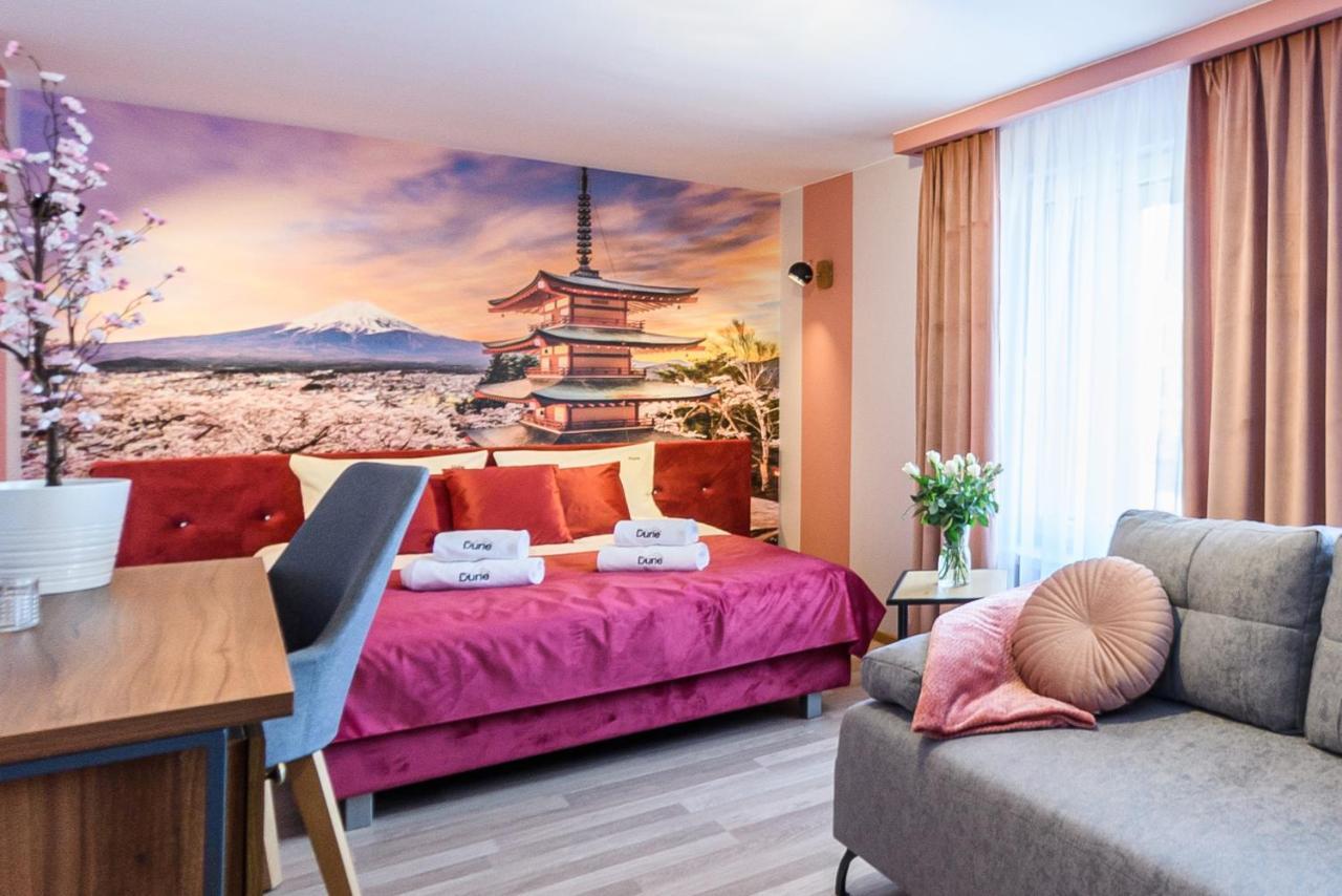 Pokoje, Noclegi, Apartamenty Dune Resort Leba Bagian luar foto