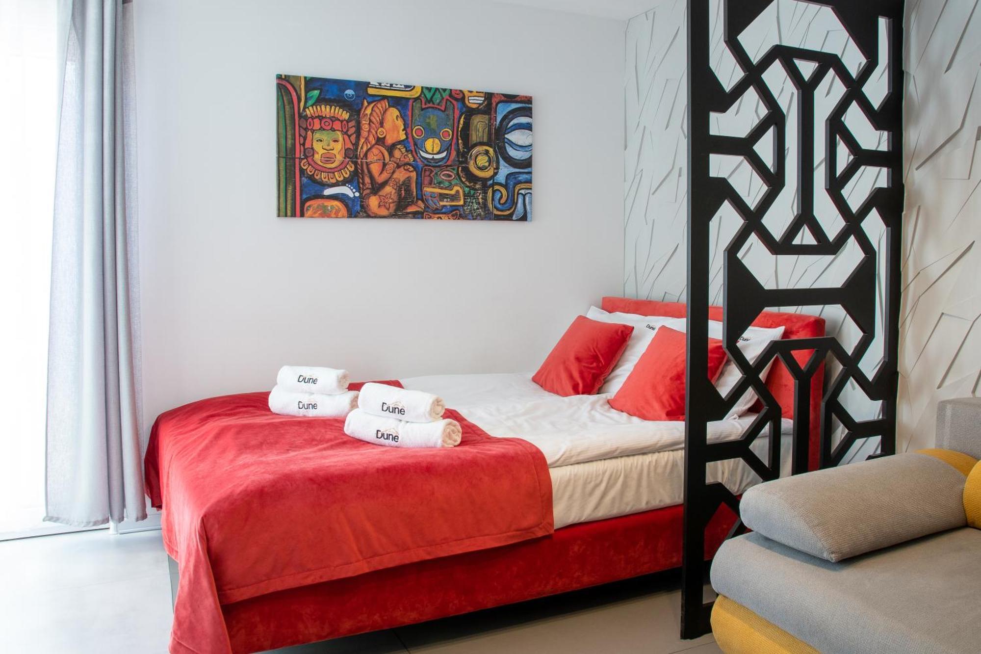 Pokoje, Noclegi, Apartamenty Dune Resort Leba Bagian luar foto